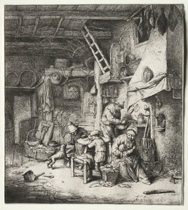 Rodina, 1647. od Adriaen Jansz. van Ostade