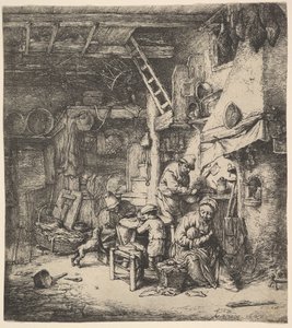 Rodina, 1647. od Adriaen Jansz. van Ostade