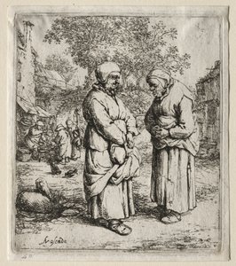 Dva Drbny. od Adriaen Jansz. van Ostade