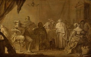 Hudební večírek od Adriaen Pietersz van de Venne