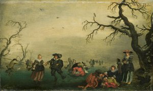 Bruslaři od Adriaen Pietersz van de Venne