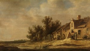 Krajina (olej na panelu) od Adriaen Thomasz Key