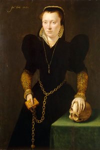 „Katheryn z Berainu, matka z Walesu“, 1534-1591, 1568 od Adriaen van Cronenburgh