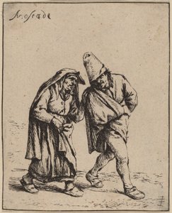 Pár Chůze od Adriaen van Ostade
