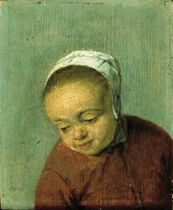 Hlava dívky od Adriaen van Ostade