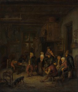 Veselá selská společnost od Adriaen van Ostade