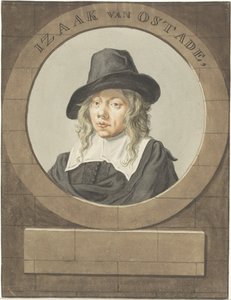 Portrét Isaaca van Ostade od Adriaen van Ostade