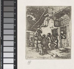 Potulní hudebníci od Adriaen van Ostade
