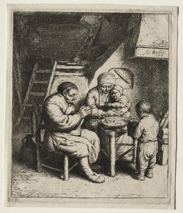Říká Grace od Adriaen van Ostade