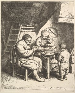 Požehnání od Adriaen van Ostade