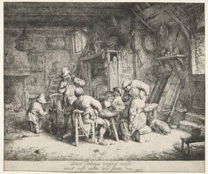 Snídaně od Adriaen van Ostade
