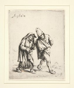 Chůze páru od Adriaen van Ostade