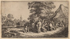 Veletrh od Adriaen van Ostade