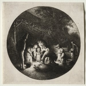 Pigkillers od Adriaen van Ostade