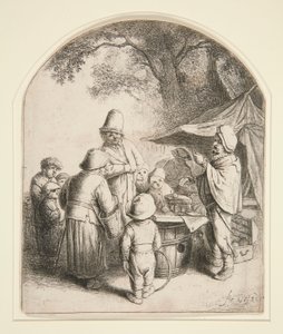 Quacksalver od Adriaen van Ostade