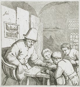 Učitel od Adriaen van Ostade