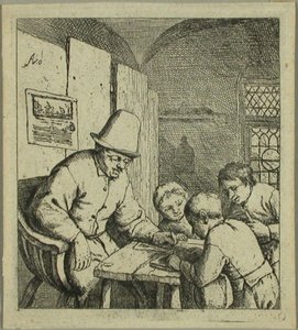 Učitel od Adriaen van Ostade