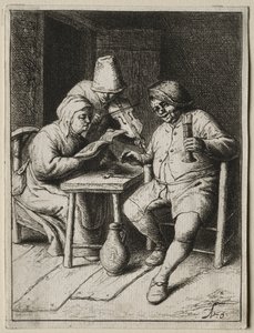 Zpěvák od Adriaen van Ostade
