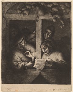 Zpěváci od Adriaen van Ostade