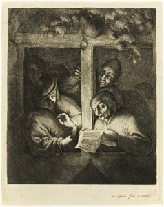 Zpěváci od Adriaen van Ostade