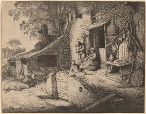 Spinner od Adriaen van Ostade