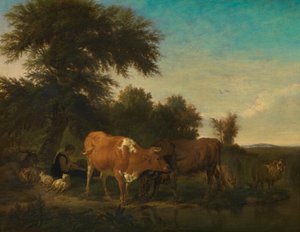 Krajina od Adriaen van de Velde