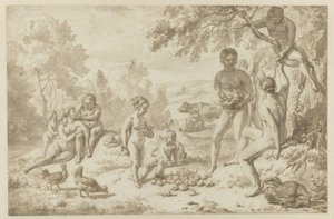 Zlatý věk od Adriaen van de Velde