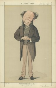 Dr. Frederick Quin (barevná litografie) od Adriano Cecioni