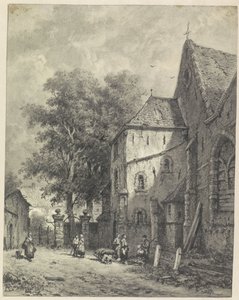 Tvář v kostele od Adrianus Eversen