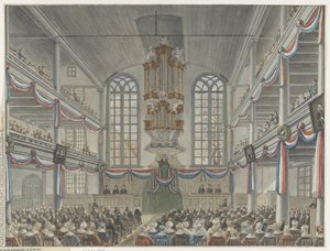 Oslava dvoustého výročí semináře demonstrantů, 1834 od Adrianus Gerardus van Schoone