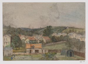 Pohled na Soden-am-Taunus, Německo