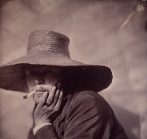 [Autoportrét], ca. 1855.