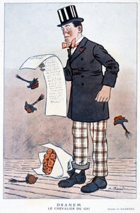 Kreslený film Julese Renarda (1864/1910), francouzského spisovatele, Barrère, A. 1923. od Adrien Barrere