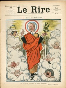 Obálka „“Le Lire“, Satirický v barvách od Adrien Barrere