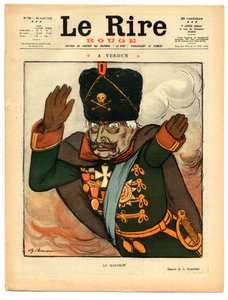 Obálka „“The Red Laughter“, Satirical in Colors od Adrien Barrere