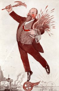 Portrét básníka a politika Maurice Couyba (1866-1931) (Maurice Boukay) - Kresba Adriena Barrere (1874-1931) čerpá z „“FANTASIO””” 1911 od Adrien Barrere