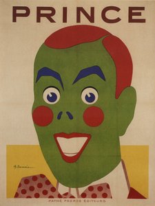 Prince, plakát pro Pathe Cinema (1912-1913) (plakát) od Adrien Barrere