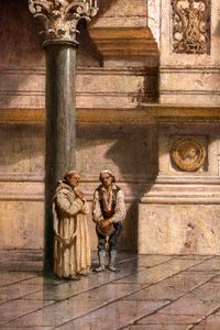 Interiér mešity v Córdobě od Adrien Dauzats