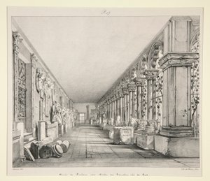 Muzeum v Toulouse od Adrien Dauzats