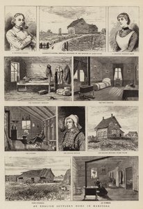 Domov anglického osadníka v Manitobě