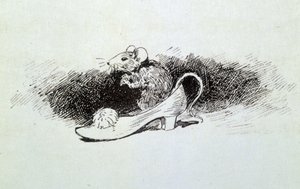 Popelka - v „Pohádkách“ od Charlese Perraulta, ilustrace Adrien Marie od Adrien Emmanuel Marie