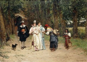 The Fortune Teller, 1878