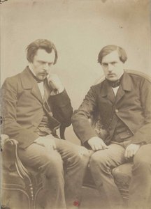 Bratři Goncourtovi Bratři Goncourtové, cca 1855.