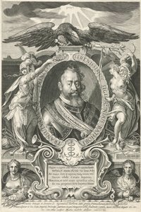 Portrét Zikmunda Báthoryho, knížete sedmihradského od Egidius  Sadeler (II)