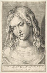 Ženská hlava. od Aegidius Sadeler or Saedeler
