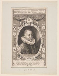 Anselm Boethius de Boodt, lékař Rudolfa II. od Aegidius Sadeler II
