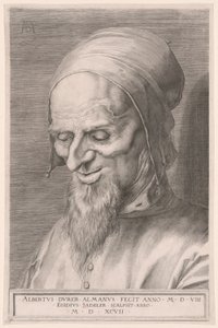 Hlava apoštola od Aegidius Sadeler II