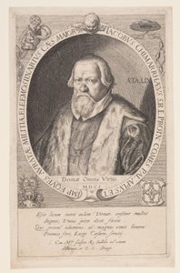 Jakub Chimarrhaeus, velký almužník Rudolfa II. od Aegidius Sadeler II