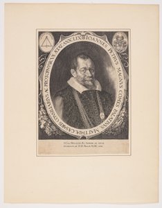 Johann Peter Magnus, lékař od Aegidius Sadeler II