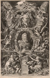 Portrét císaře Matyáše od Aegidius Sadeler II